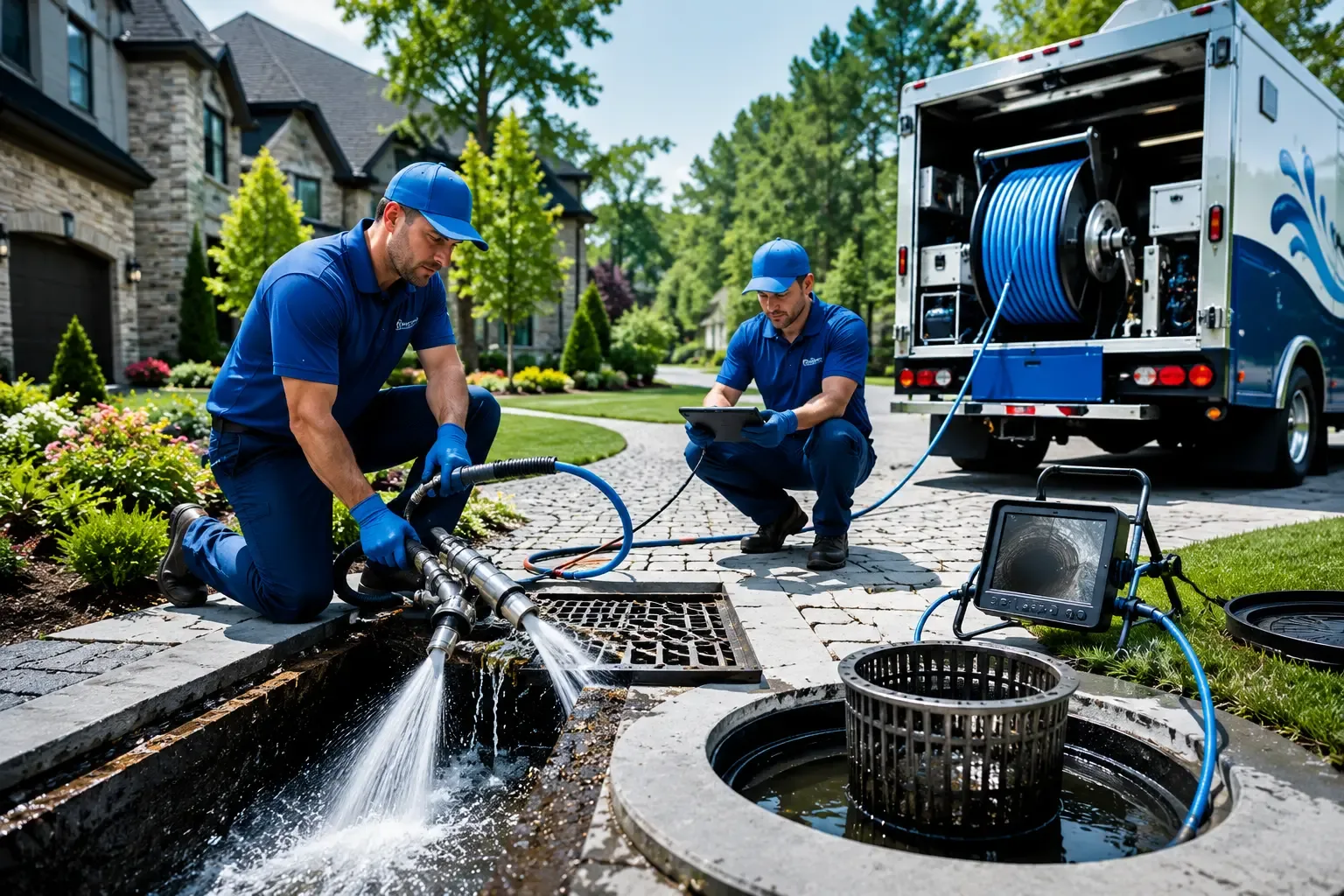Local outdoor drain cleaning professionals in Harlingen, TX