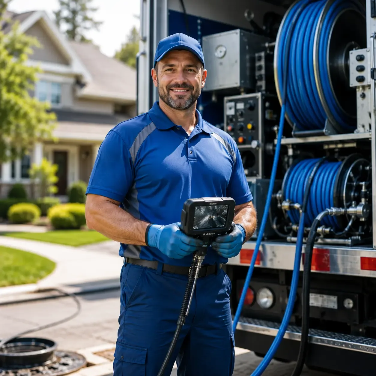 Local outdoor drain cleaning specialists in Harlingen, TX
